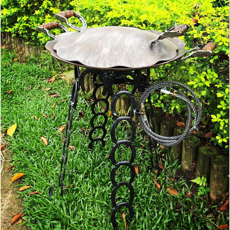 Fogareiro de Ferradura com Discos e Tampa - Compre 1 Leve 3
