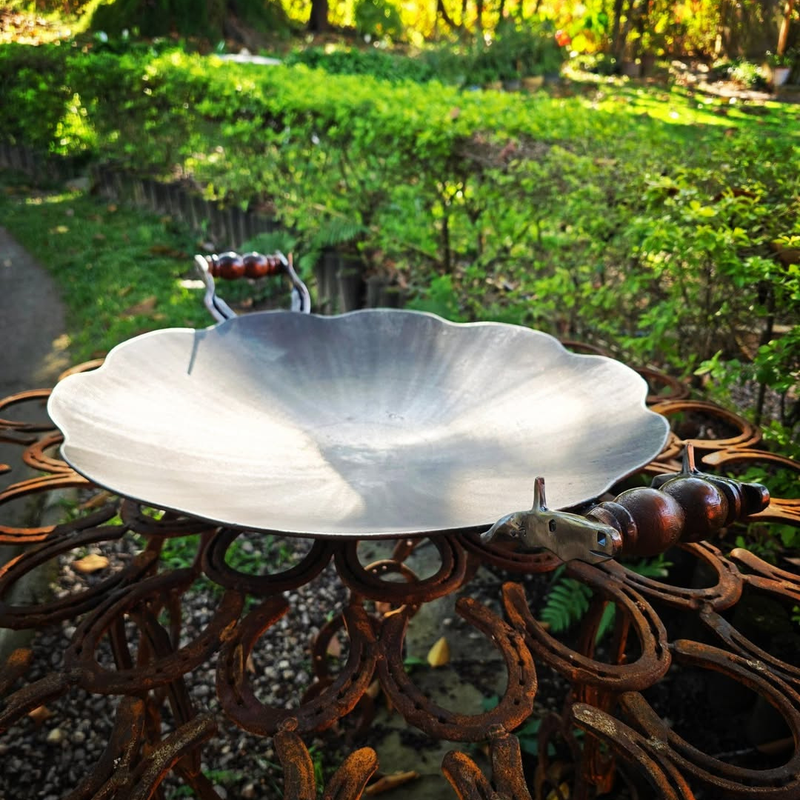 Disco de Arado com Suporte de Parede - 83 cm