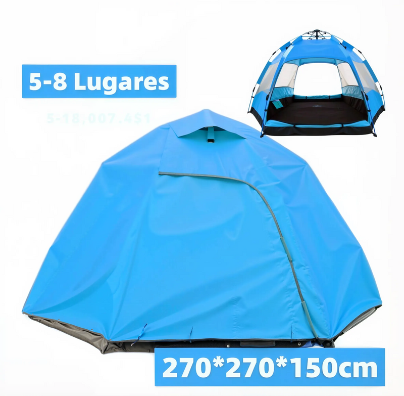 Barraca de Acampamento 4 A 6 Pessoas